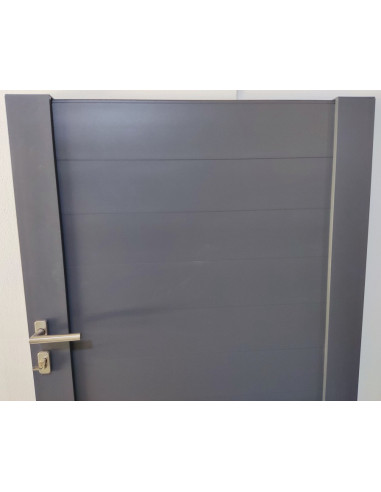 Portillon aluminium robuste - Alubab Portail Portillon Accessoires aluminium