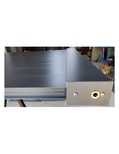 Portillon aluminium robuste - Alubab Portail Portillon Accessoires aluminium