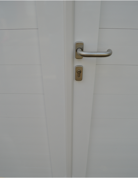 Portail aluminium battant robuste - Alubab Portail Portillon Accessoires aluminium